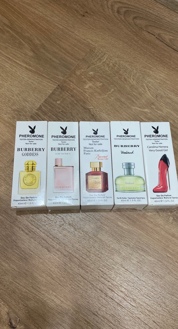5 adet Kadın Parfüm Seti - Çeşitli Kokular - Görsel 4