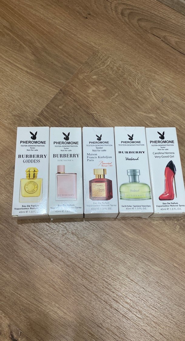 5 adet Kadın Parfüm Seti - Çeşitli Kokular - Görsel 3