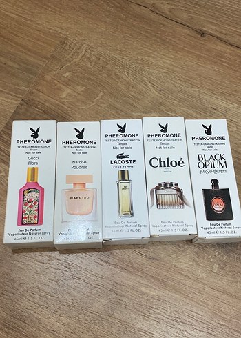 Kadın Parfüm Seti - 5  adet Farklı Koku - Görsel 3