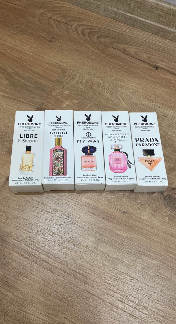 Kadın Parfüm Seti - 5  adet Farklı Koku - Görsel 2