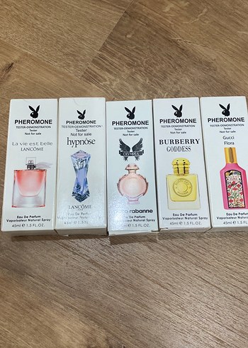 Kadın Parfüm Seti - 5 Adet 45 ml - Görsel 4