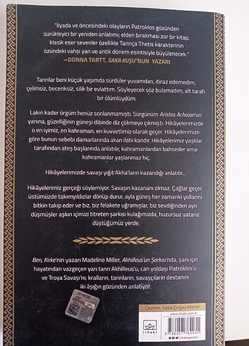  Beden Renk Akhilleus un şarkısı 