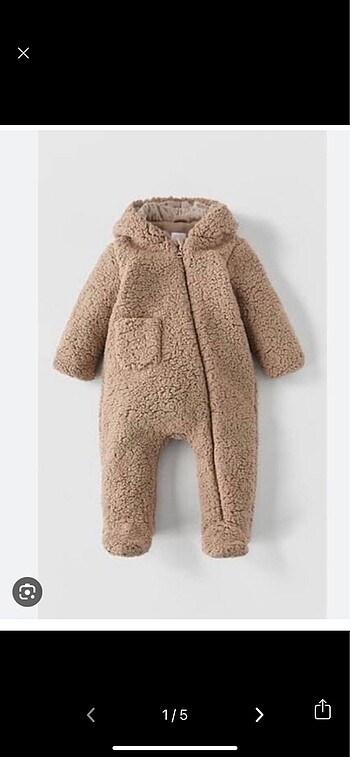 Zara baby astronot tulum
