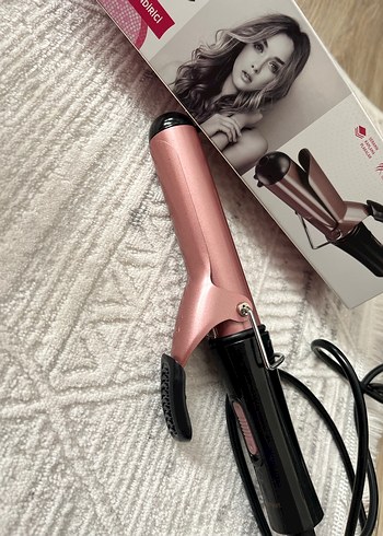 Pembe Parlak Saç Maşası - Görsel 2