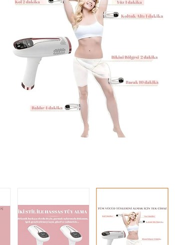 Diğer Beyaz Lazer Epilasyon Cihazı 3 Başlıklı Buzlu