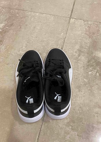 36,5 Beden Kadın Siyah Puma Spor Ayakkabı Platform Topuklu
