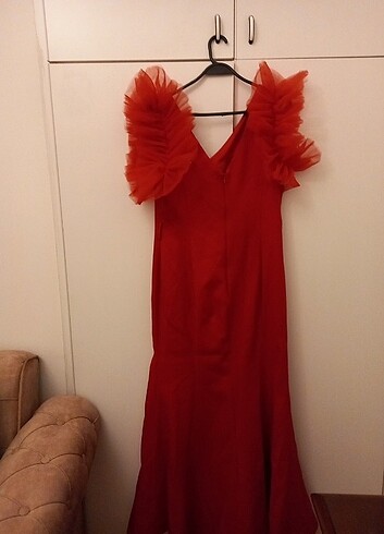 Trend marka aniye uzun elbise.. bir kez  giyildi.. - Görsel 2