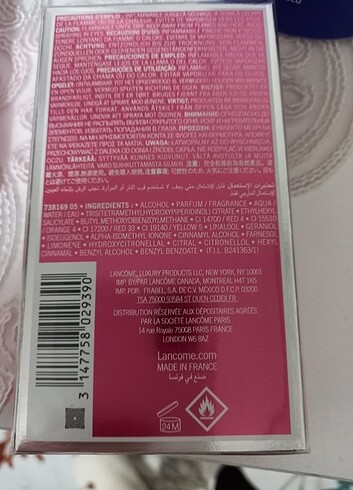 Lancome miracle 50 mg orjinal kutusunda  parfüm  - Görsel 2