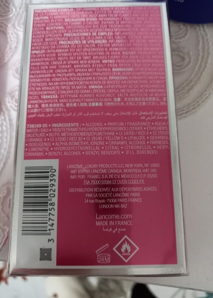 Lancome miracle 50 mg orjinal kutusunda  parfüm  - Görsel 2