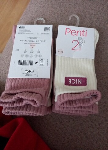 Penti ikili paket 4 adet uzun çorap - Görsel 2