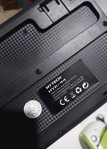 HYTECH Siyah Kablolu Klavye - Görsel 2