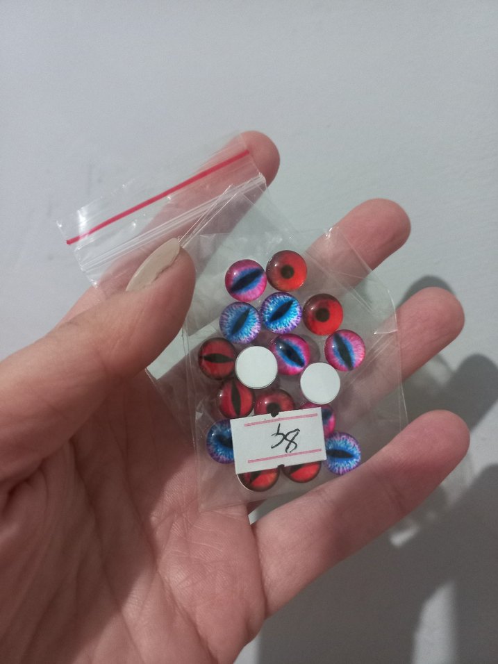 cam Göz süsleme tasarım nakış - Görsel 2