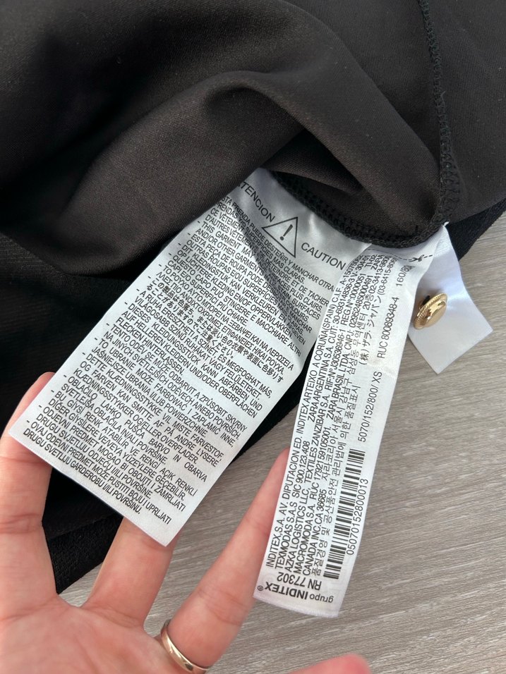 Siyah Kısa Kollu Mini Elbise - Görsel 5