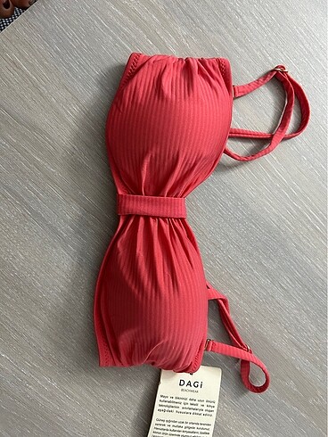 Safi straplez bikini üstü - Görsel 4