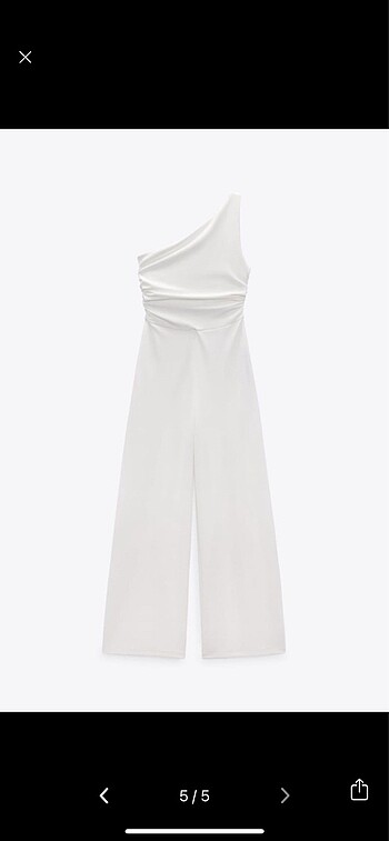 Zara Zara büzgülü tulum