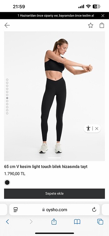 Oysho v kesim tayt