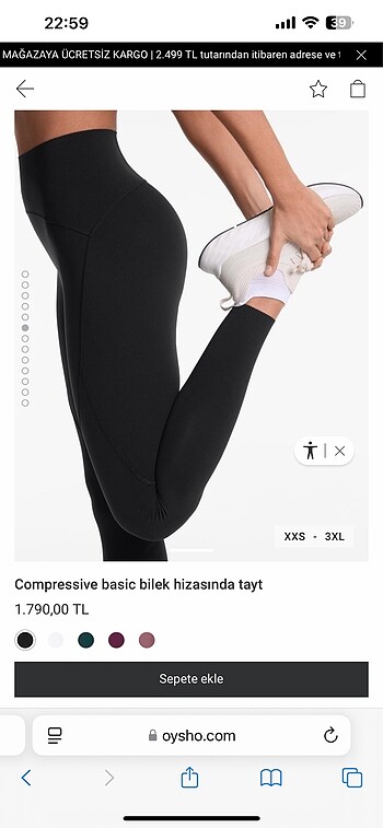 Oysho compressive basic