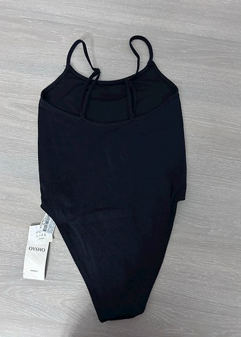 Siyah İnce Askılı bodysuit - Görsel 2