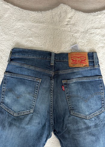 Levis Koyu Mavi Slim Fit Denim Jean