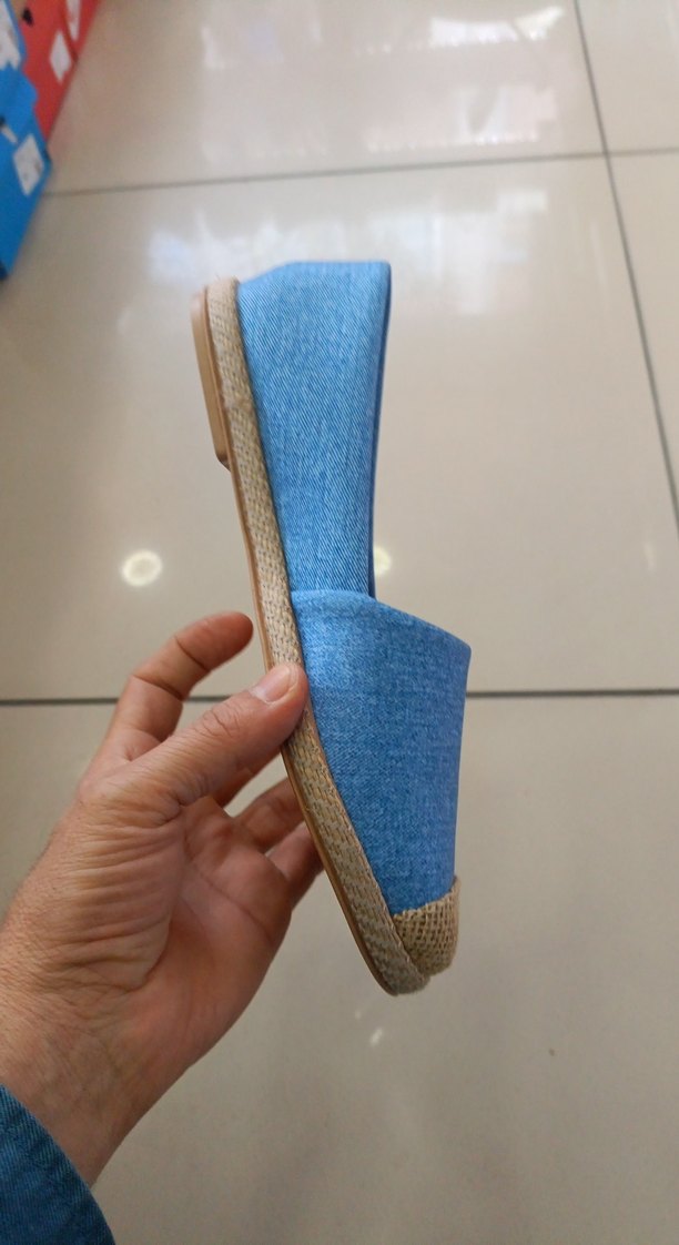 Kadın Mavi Denim Dolgu Topuk Espadril
38_39_40_41 numaraları var - Görsel 3