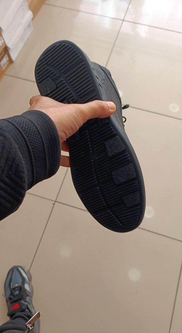 Erkek Hakiki Deri Siyah Bağcıklı Sokak Stili Bot - Görsel 4