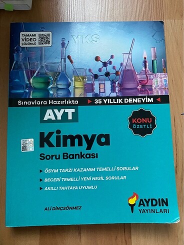 Aydın Yayınları AYT Kimya Soru Bankası