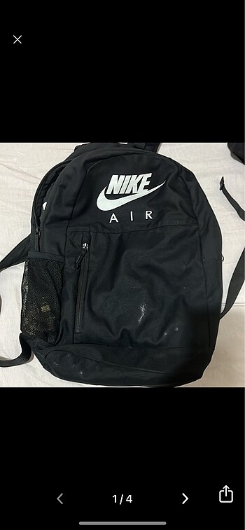 orijinal nike siyah sirt cantasi
