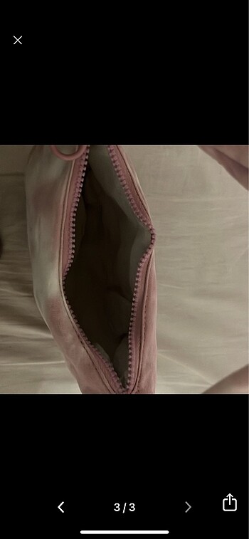 Beden pull&bear pembe baget canta