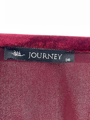 36 Beden bordo Renk Journey Kısa Elbise %70 İndirimli.