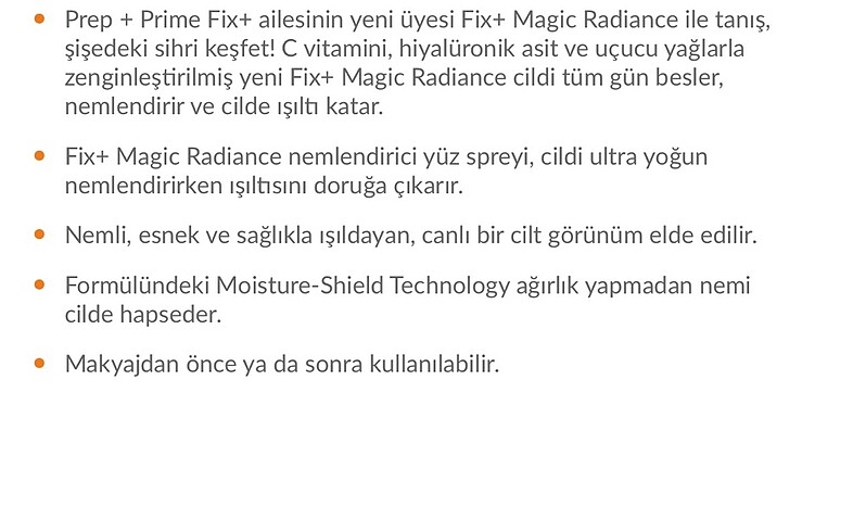 MAC Mac sabitleyici spray