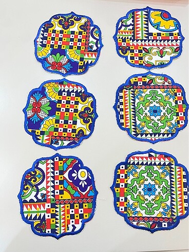 6 lı koktey peçetesi