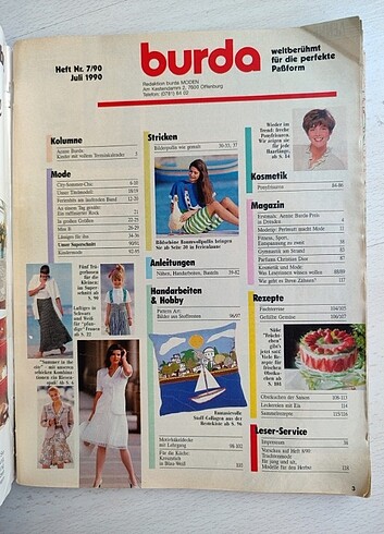 1990 burda dergisi