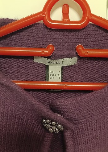 Kız Çocuk Mor Triko Bolero - Görsel 2