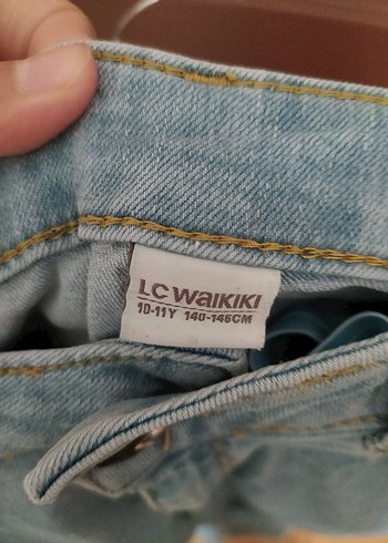 LC Waikiki Mavi Normal Boy kız çocuk Denim Pantolon