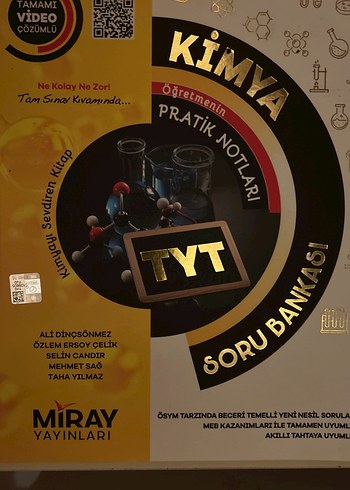 TYT Kimya Miray Yayınları Soru Bankası