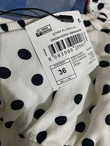 36 Beden Yazlık elbise