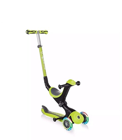 Globber go up Deluxe yeşil Işıklı