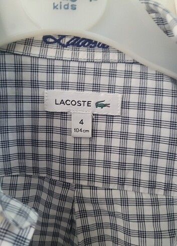 Lacoste Zara çocuk gömlek