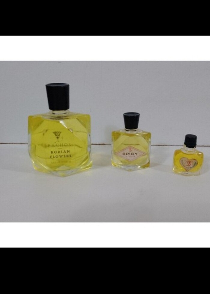 1970 ler Dönemi Kolonya şişeleri  - Görsel 3