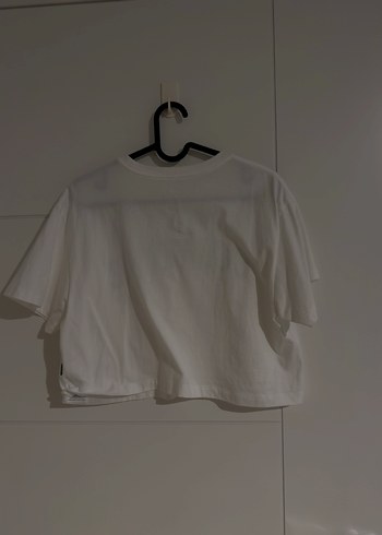 Converse Converse Beyaz Crop Tişört Kadın