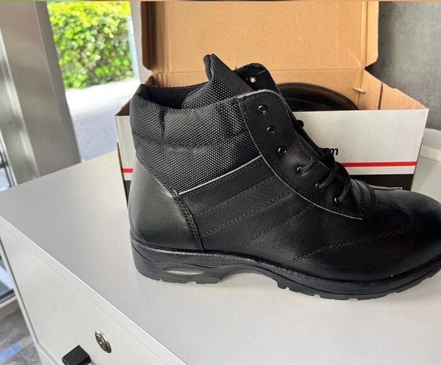 Siyah Bağcıklı Erkek Biker Bot - Görsel 2