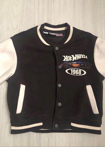 Beyaz Siyah Erkek Çocuk Sweatshirt C1968 - Görsel 2