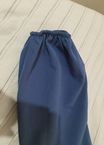42 Beden lacivert Renk Lacivert Crop Bluz Trendyolmilla