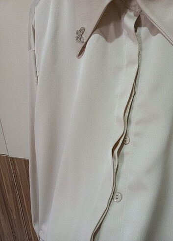 Saten gömlek  - Görsel 6