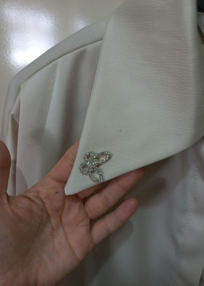 Saten gömlek  - Görsel 3