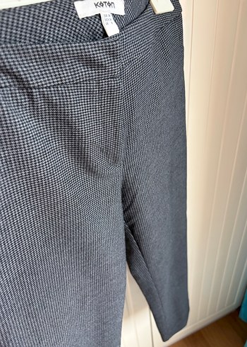 Gri Kadın Midi Kot Pantolon - Görsel 2