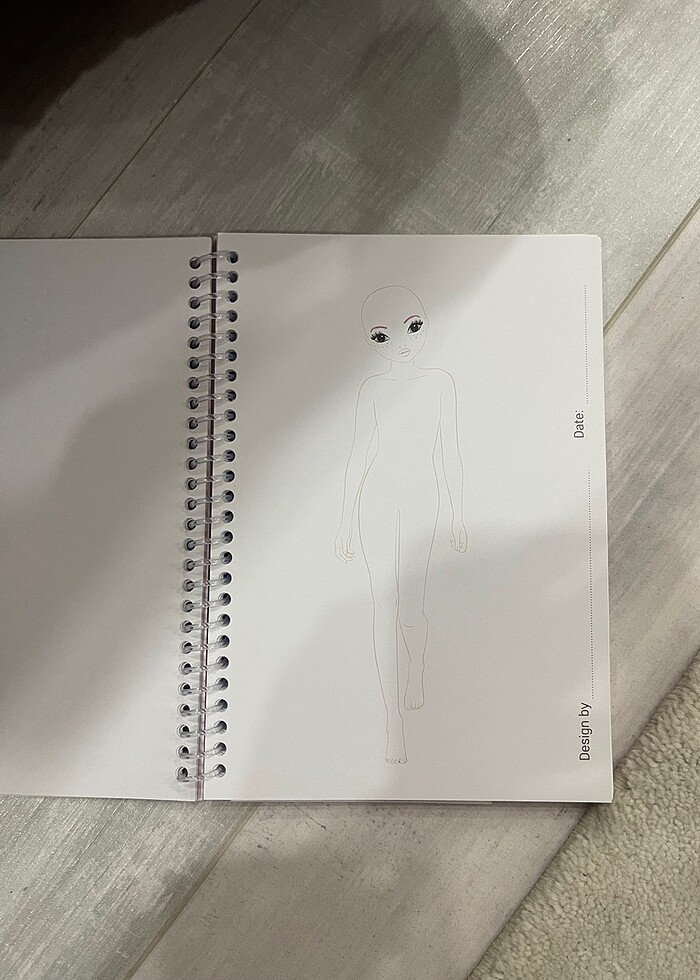 Top model tasarım defteri - Görsel 4