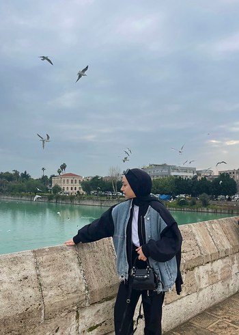 Trendyol milla Bomber denim Ceket - Görsel 2