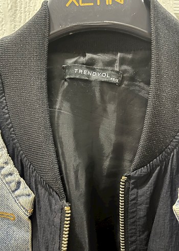 Trendyol milla Bomber denim Ceket - Görsel 4