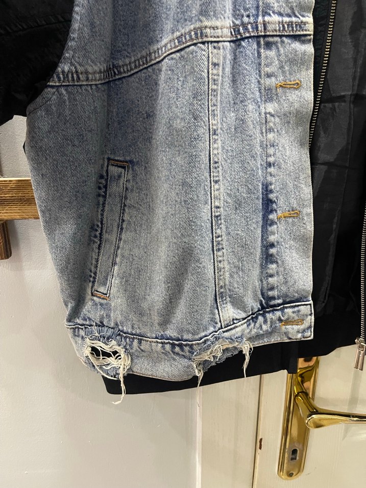 Trendyol milla Bomber denim Ceket - Görsel 5